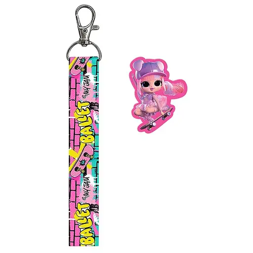 Набір Kite Lol Surprise: бейдж на липучці та підвіска (LO26-3010) - фото 1