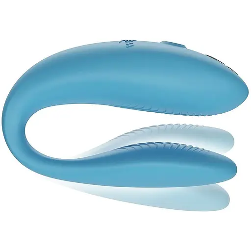 Смарт-вібратор для пар We-Vibe Sync GO Turquoise - фото 2
