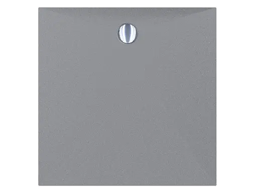 Душовий піддон Miraggio Brugge 900 mirastone gray 0000456 Сірий - фото 2