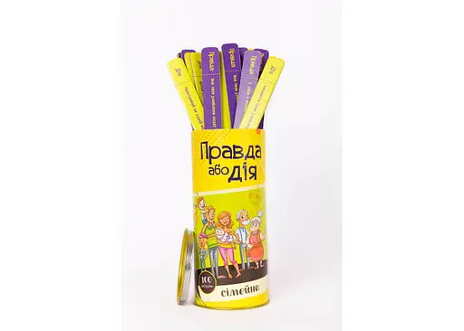 Настільна гра Fun Games Shop Правда або Дія: Сімейна (укр.) (FGS23)