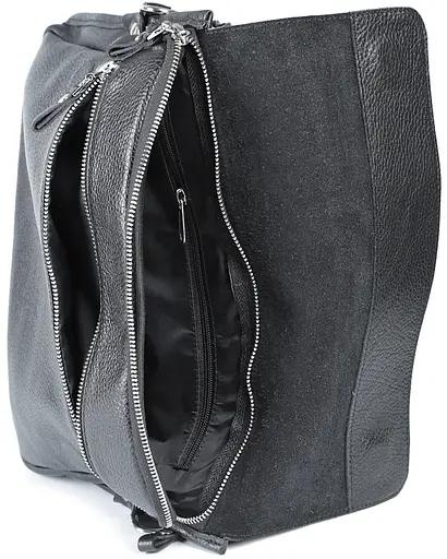 Чоловіча шкіряна сумка SHVIGEL 34х26х6 см sum0012624 - фото 5