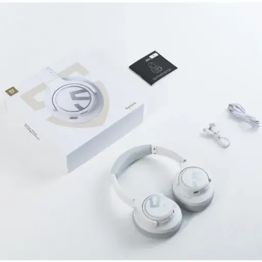 Наушники с микрофоном SoundPEATS Space White - фото 3