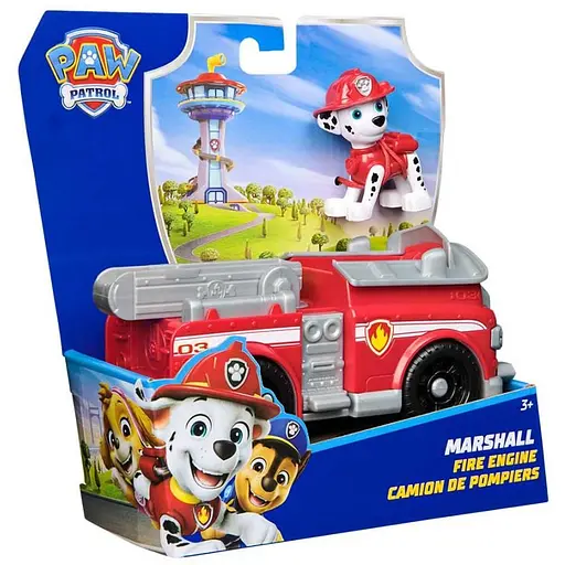 Игровой набор Paw Patrol базовый спасательный автомобиль с водителем Маршал (SM97237/6071209) - фото 2