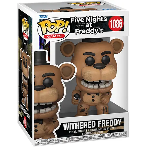 Ігрова фігурка Funko Pop! Five Nights at Freddy's Withered Freddy (83867) - фото 2