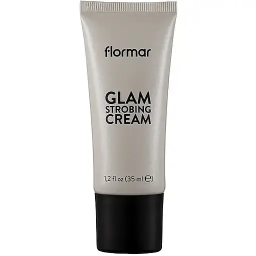 Хайлайтер Flormar Glam Strobing Cream №01 Silver кремовий 35 мл (8000019545026) - фото 1