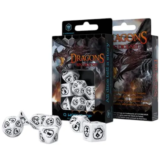 Набор кубиков Dragons Opal Dice Set , 7 шт. (SDRA02) - фото 1