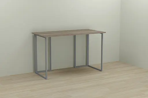 Компьютерный стол Ferrum-decor Ханна 75x140x60 серый ДСП Дуб Сонома Труфель 16мм (FRD-101413) - фото 6