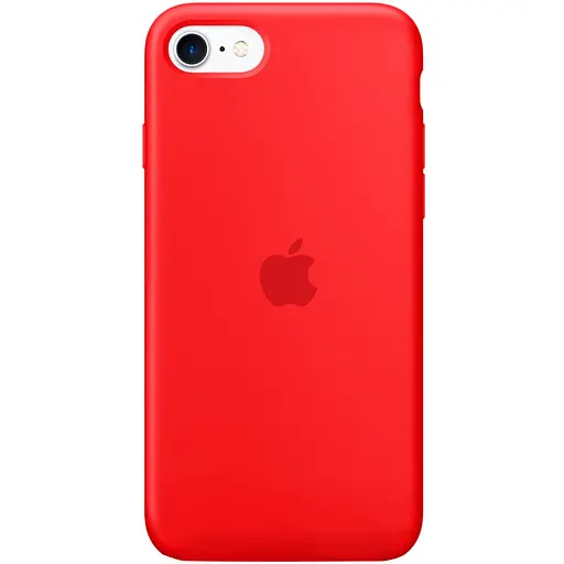 Чохол Silicone Case Full Protective (AA) для Apple iPhone SE (2020) / 7 / 8 (4.7) Червоний / Red - фото 1