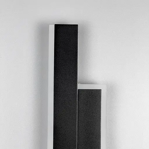 Ліве бра у чорно корпусі 60 см Line F Арт. WJ012/2 BK|BK (лівий) - фото 2