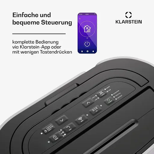 Осушитель воздуха Klarstein DryFy Pro Connect 20 (10045551) - фото 4