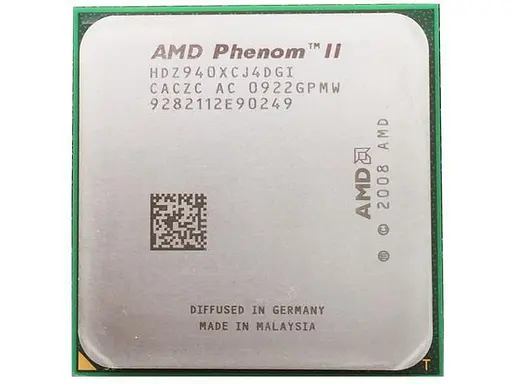 Процесор AMD Phenom II x4 940 BE 3.0 GHz AM2+, 125W Б/В