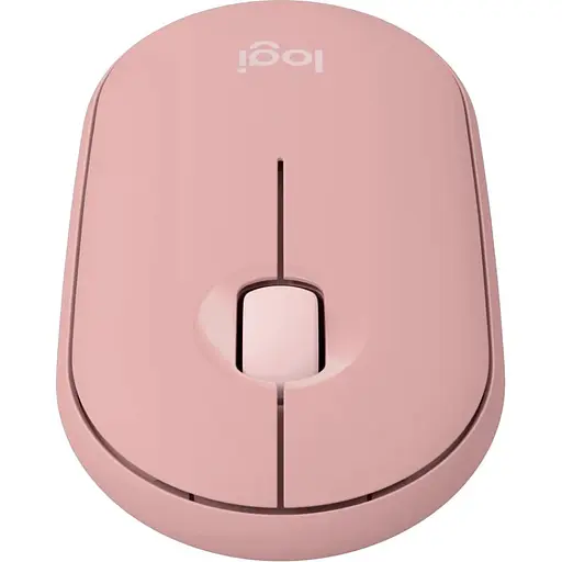 Бездротова миша Logitech Pebble Mouse 2 M350s Rose Bluetooth (910-007014) - фото 3