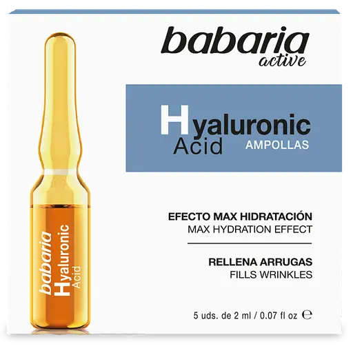 Сироватка Babaria з гіалуроновою кислотою 5 шт x 2 мл - фото 1