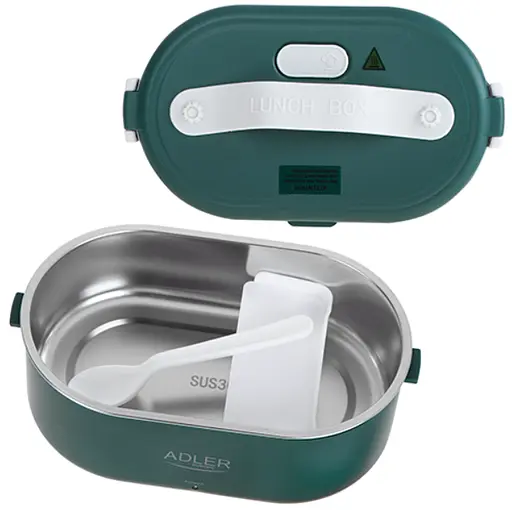 Ланчбокс для еды – с подогревом Adler AD 4505 green - фото 5