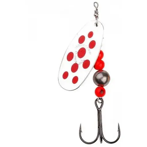 Блешня Savage Gear Caviar Spinner #4 18.0g Білий/Червоний (1013-1854.05.63)