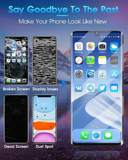 Сенсорный экран ARSSLY OLED для Huawei P30 VOG-L29 VOG-L09 VOG-AL00 в сборе с ремонтным комплектом черный - фото 5