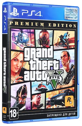 Гра Sony PlayStation Grand Theft Auto V (Blu-Ray диск) (PS4) - фото 2