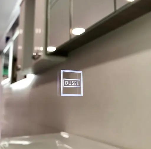 Дзеркало Dusel DE-M3031 75x120 см, Білий - фото 2