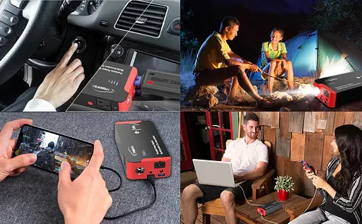 Пуско-зарядний пристрій для автомобіля Yaber 22000mah - фото 10