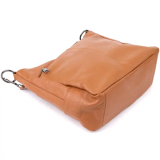 Женская сумка Vintage на два отделения из натуральной кожи 26х24х10 см sum0027604 - фото 5