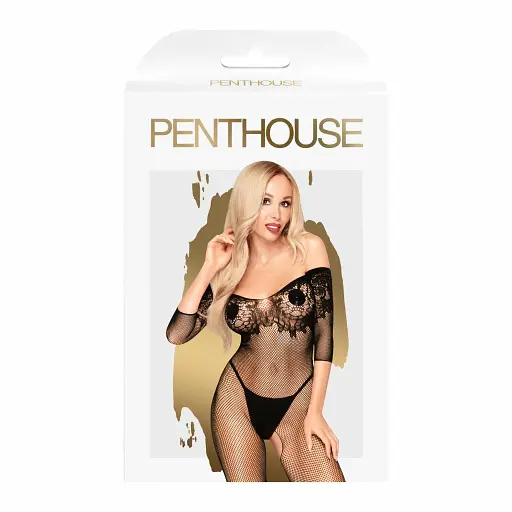 Бодістокінг Penthouse Lingerie High Profile S-L чорний - фото 3