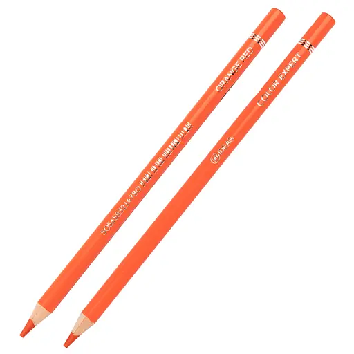 Карандаш цветной 99IDEAS "Color Expert" Orange Red/Оранжево-красный, 99CE-ORRED - фото 2