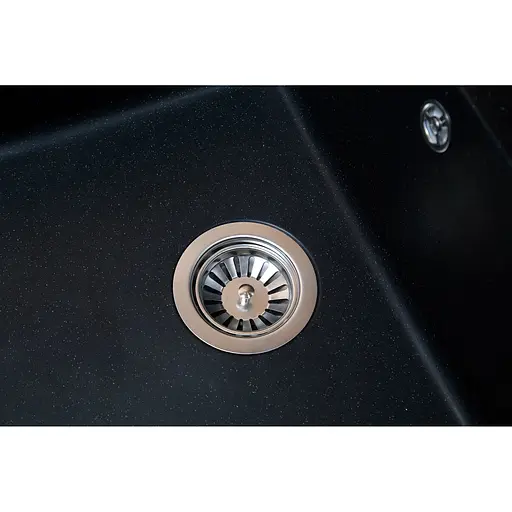 Кухонна мийка Romzha Patrat 78 Antracit (901) - фото 4