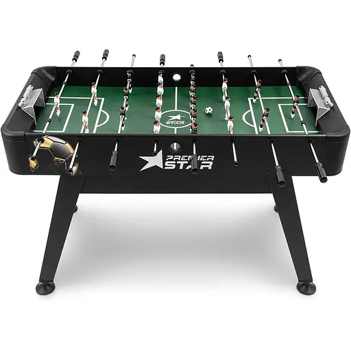 Настільний футбол Hop-Sport Corner чорно-золотистий - фото 4