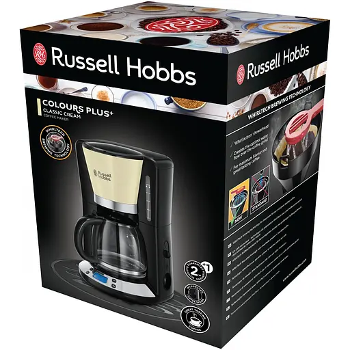 Капельная кофеварка Russell Hobbs Colours Plus Cream 24033-56 - фото 2