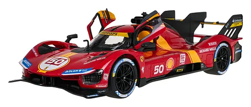 Машинка Ferrari 499P червоний RASTAR модель 1:14 Автомобіль на дистанційному керуванні + пульт - фото 2