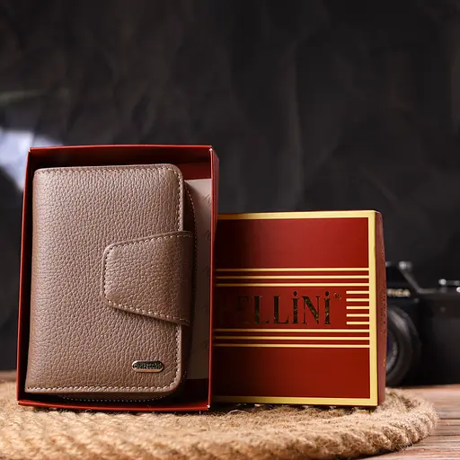 Кожаный женский кошелек Canpellini 9.5х13.2х3 см acs0025115 - фото 10