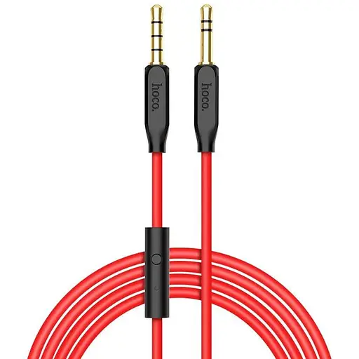 Кабель Hoco AUX audio cable mic UPA12 1 м - фото 1