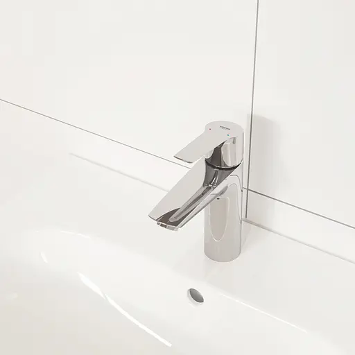 Комплект смесителей для ванной комнаты Grohe QuickFix Start UA202301MQ, Хром - фото 11