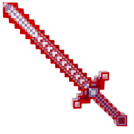 Детская игрушка Меч "Minecraft" Bambi MCR-M(Red) световые и звуковые эффекты - фото 1