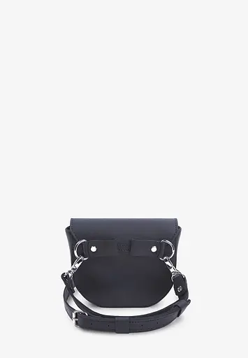 Жіноча шкіряна сумка Ruby S синя вінтажна - фото 9