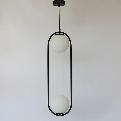 Підвісний світильник Friendlylight Hoop C Black FL3027 - фото 2