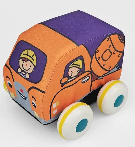 Іграшка Ks Kids Машинки Pull-back (бетономішалка та евакуатор) (6892329) - фото 3