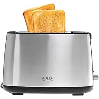 Тостер + подставка для булочек Adler AD 3214 900 Вт 7 режимов нержавеющая сталь автоотключение - фото 4