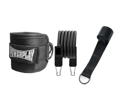 Манжета для тяги PowerPlay 4334 Ankle Strap Черная (PP_4334_Black) - фото 1