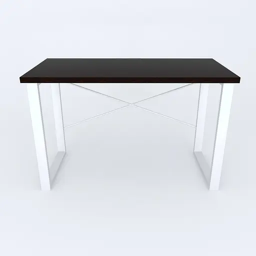 Письмовий стіл Ferrum-decor Драйв 750x1000x600 Білий метал ДСП Венге Магія 32 мм (FRD-105337) - фото 5