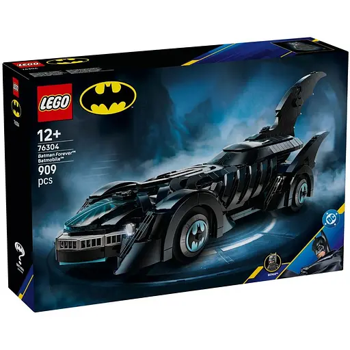 Уцінка. Конструктор LEGO Supe Heroes DC Batman Бетмен назавжди Бетмобіль 909 деталей (76304)
