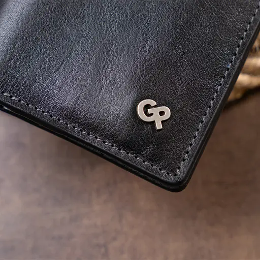 Кожаный портмоне Grande Pelle 9х10х1 см acs0016121 - фото 9