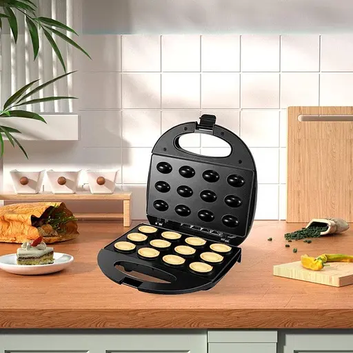 Електрогорішниця RAF R. 246 горішниця на 12 половинок з антипригарним покриттям 750Вт Чорний - фото 3