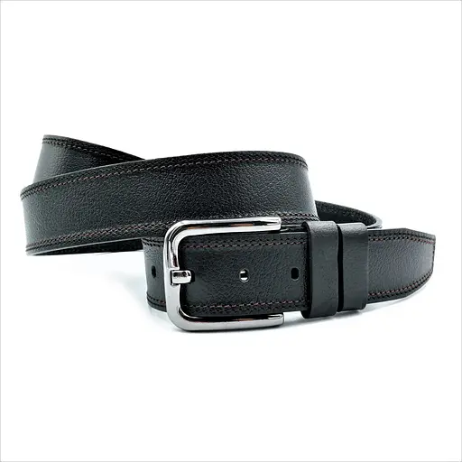 Ремінь шкіряний Le-Mon чоловічий 115-120х3,8 см acs0023708 - фото 4