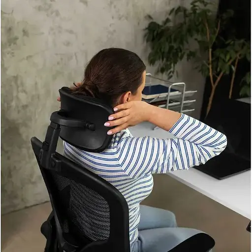 Офисное кресло Di Volio Praso черный - фото 6