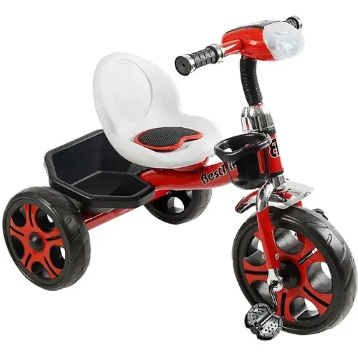 Велосипед трехколесный Best Trike BS-21505 с фарой и корзиной