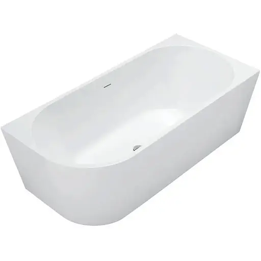 Ванна акриловая угловая Rea Sydney Bellanto 170x80 R whte REA-W6900 Белый - фото 1