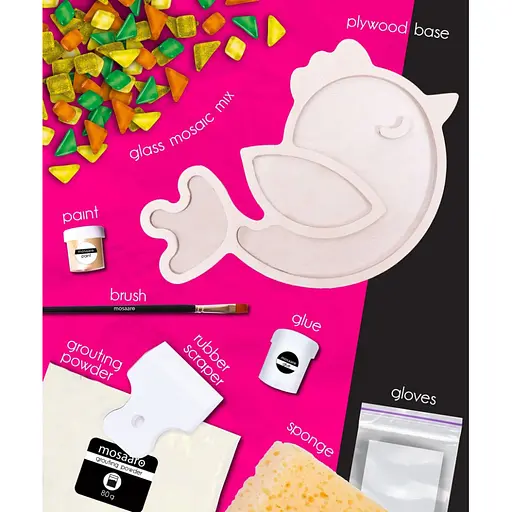 Дитячий набір для творчості кришталева мозаїка "Птах" MA1005 - фото 3