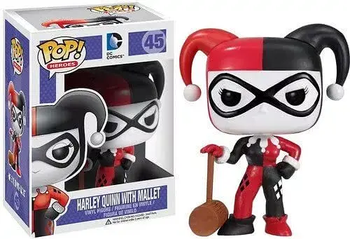 Фігурка Funko Pop ДС Харлі Квінн DC Comics Harley Quinn 10 см FP DC HQ 45