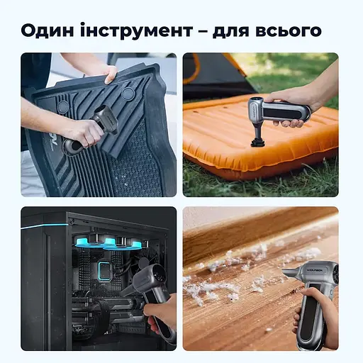 Бездротовий повітродув Wolfbox MF100 130000RPM 200g force (MF100) - фото 8